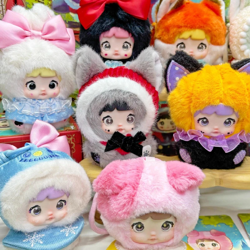 

Nommi Baby Fairytale Town Series Vinyl Blind Box Toy Cutie Nommi Plush Pendant Mystery Box Surprise Bag Doll Action Figures Gift