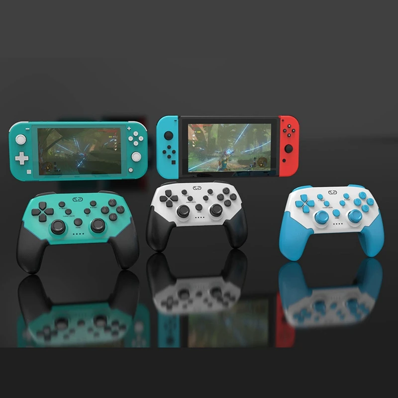 B50b-para switch pro com teclas traseiras programáveis compatível lite oled vapor conveniente bluetooth gamepad sem fio
