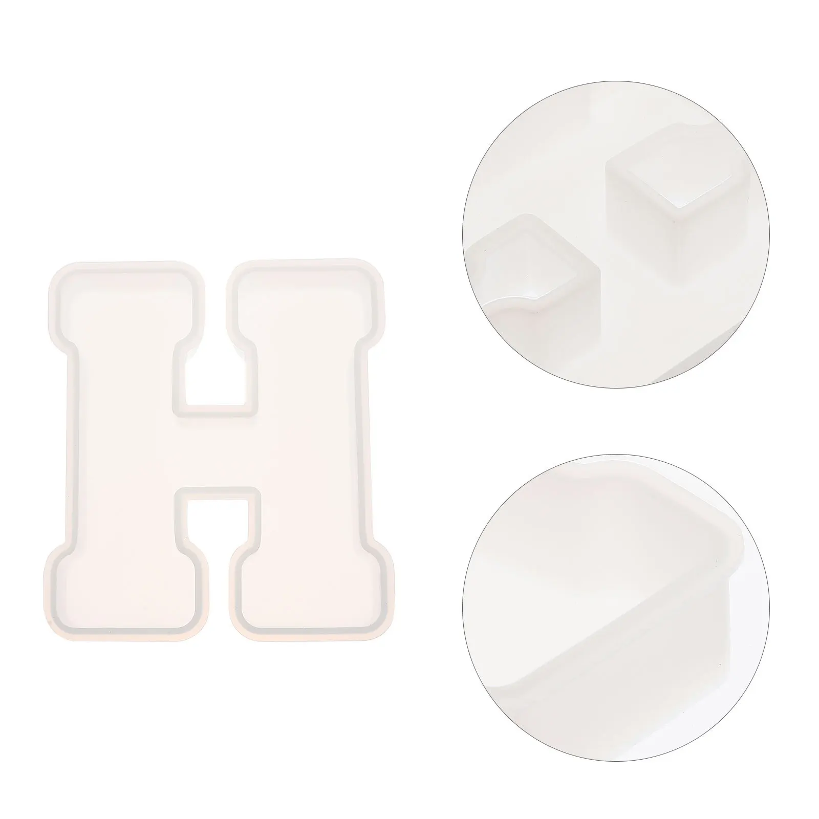 

DIY Crystal Epoxy Silicone Mold Letters Design Durable Resin Alphabet Mold Handmade Pendant Crafts Making Resin Letter Molds