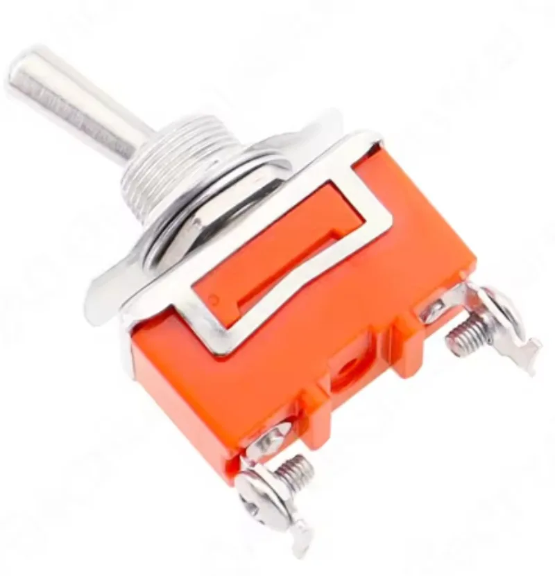 1pc New High Quality 15A 250V SPST 2 4 6 Terminal ON OFF Toggle Switch Self-locking Waterproof Cap