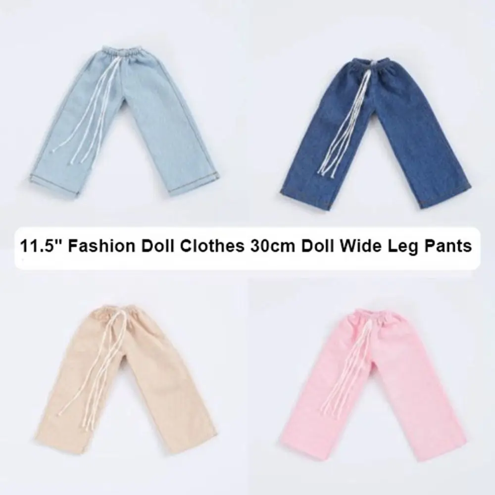 Fashion Pants Clothes DIY Handmake 7 Colors 30cm Trousers Casual Wears for 11.5