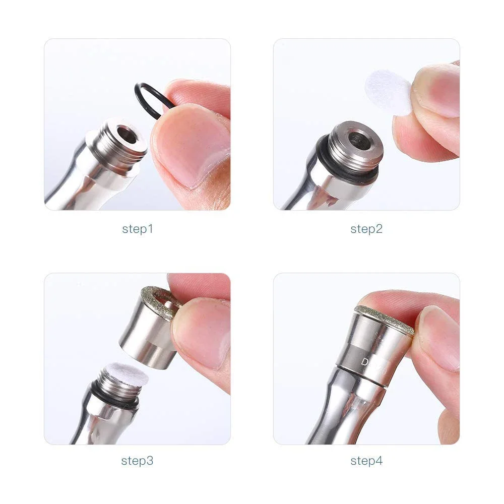 6-9 PCS Ersatz Diamant Mikrodermabrasion Dermabrasion Tipps Diamant Dermabrasion Kopf Peeling Gesichts Dermabrasion Werkzeuge – Detail 6