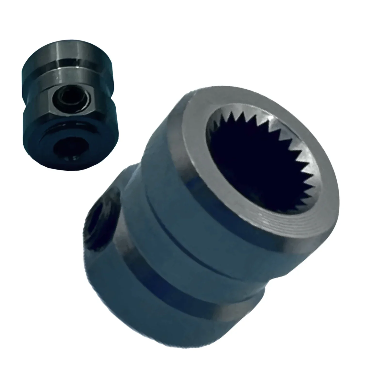 New Aluminum Alloy LZ02 Steering Gear Coupling 05*25T Standard Steering Gear Coupling 9g for Spool 3MMshaft for DIY Models Hobby