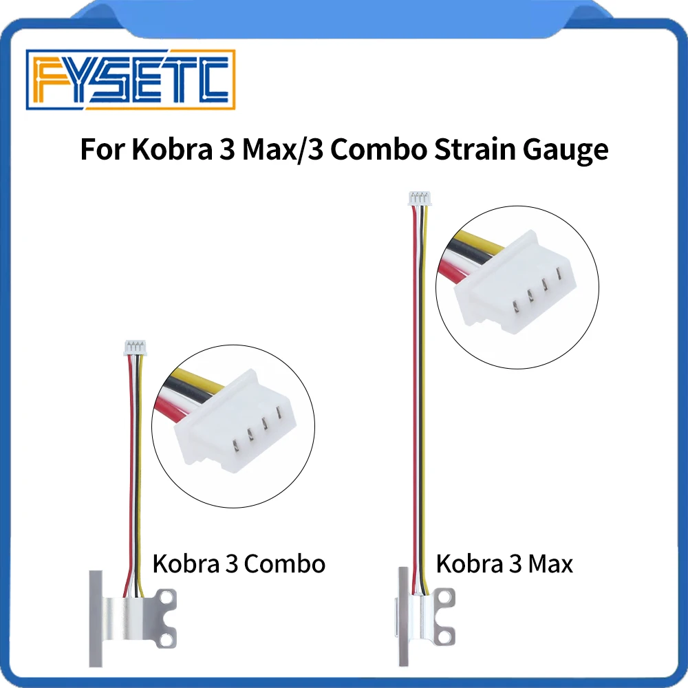 

Комбинированный тензодатчик для Kobra 3 Max/Kobra 3 с термостойким проводом, запасные части для 3D-принтера для Kobra 3 Max/3 Combo