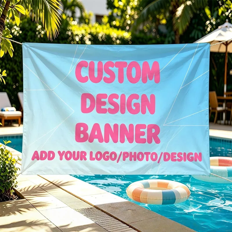 Custom Advertising Flags Customized For Halloween And Easter Holiday Festive Improve Brand Recognition For Advertising Promotion