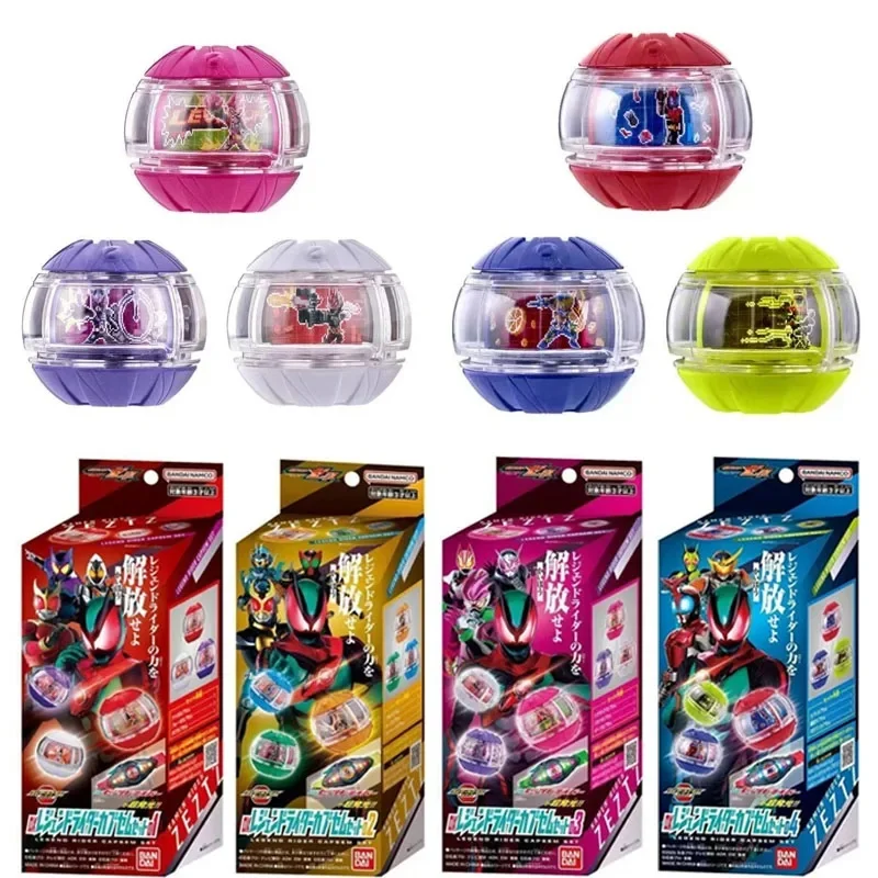 Bandai Genuine New DX Kamen Rider Zeztz Zzz Rider Legend Set Anime Figure Model Transformation Linkage Accessories Toys Gift
