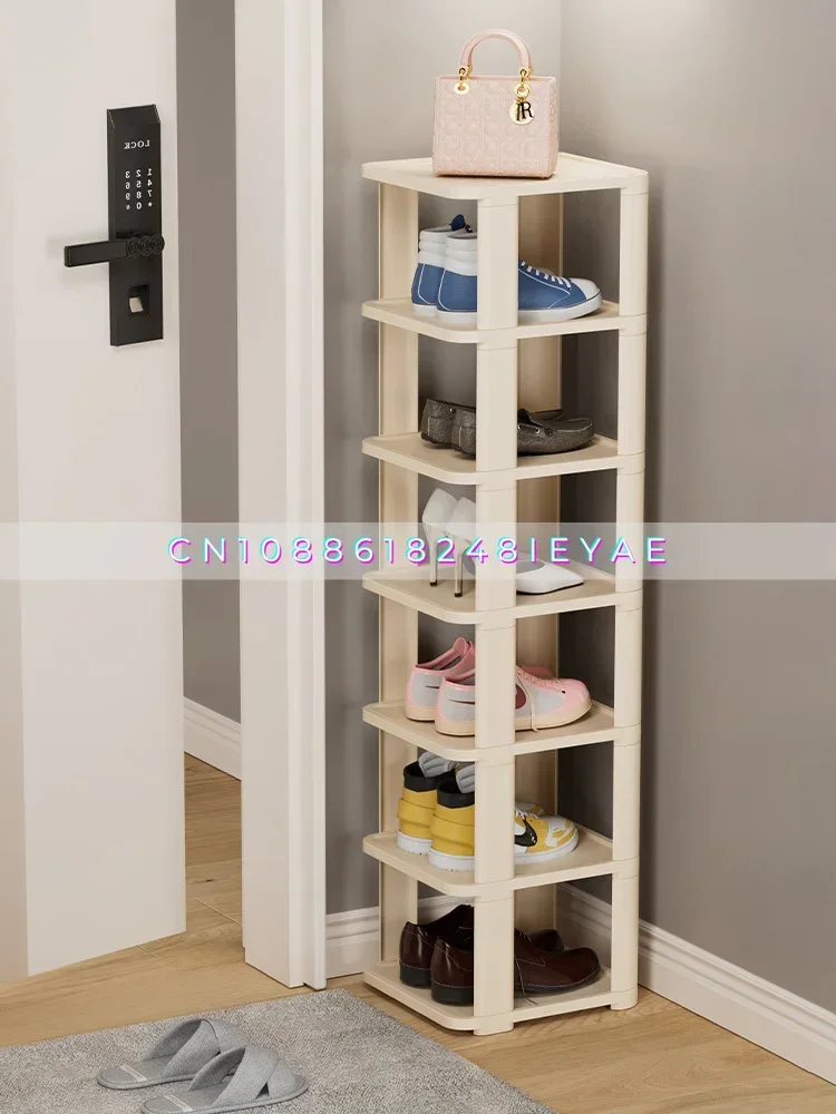 Rack Simple Household Door Storage Artifact New Cabinet Indoor Multi-layer Space Saving Small Narrow Shelf
