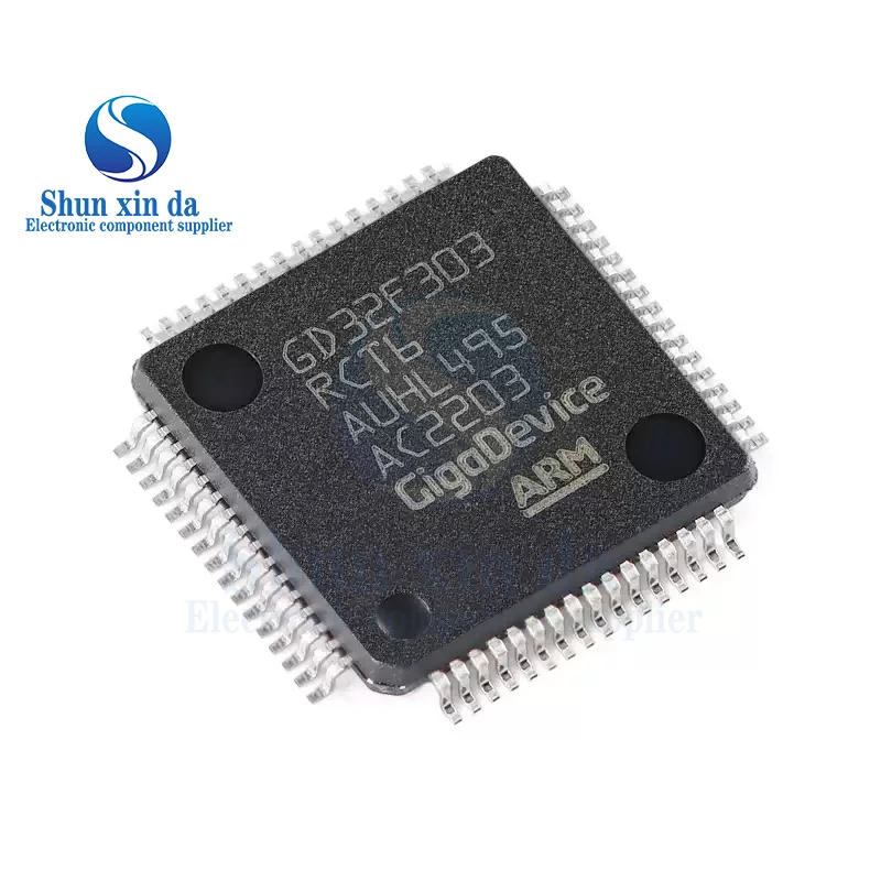 GD32F303RCT6  GD32F303 LQFP-64 32 Bit Microcontroller Chip MCU IC Controller Singlechip New Original