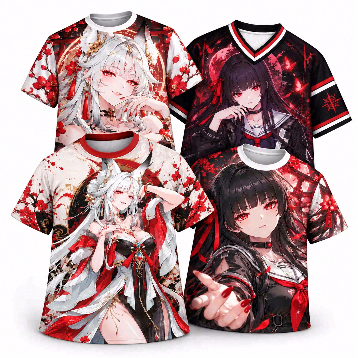 Wuthering Waves WW Cheap Graphic T-Shirt Hsin  Chisa All Over Print Anime Jersey Breathable Quick Dry Tee