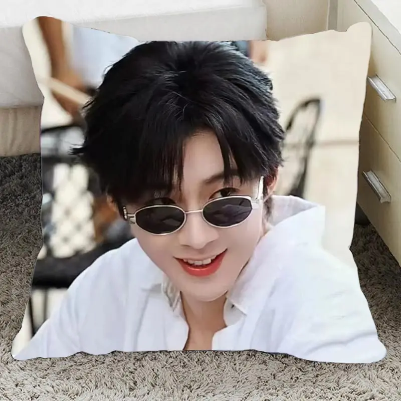 وسادة ليو يوني الجديدة على شكل شخصيات مشهورة للديكور والدعم، دمى صغيرة بأسلوب إنستغرام، هدايا إبداعية، وسادة مربعة #2