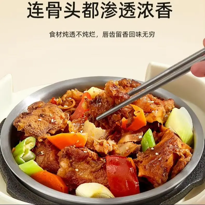 Electric pressure cooker, new 2-liter fully automatic multi-function home smart reservation soup pressure cooker