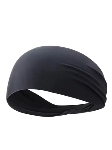 Sport Headband Fitness Sweat Bandage Head Hair Band Tennis Yoga Absorb Sweat Head Band Basketball Running Sweatband Women Men