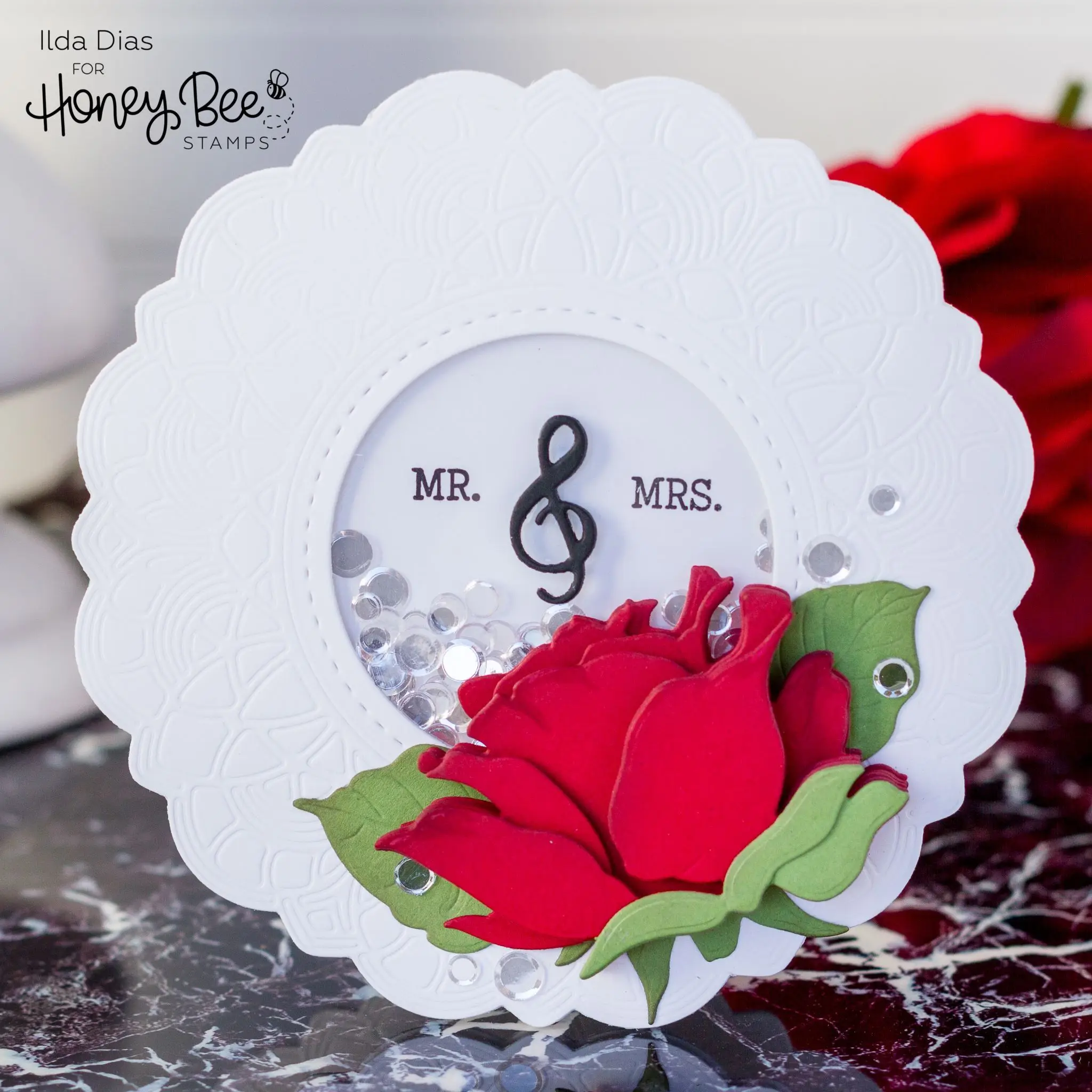 Sweetheart Roses Plants Lace Bird House Frames New Metal Cutting Dies and Stamps Hot Foil Stencils Diy Scrapbook Stickers Moulds - Image 3