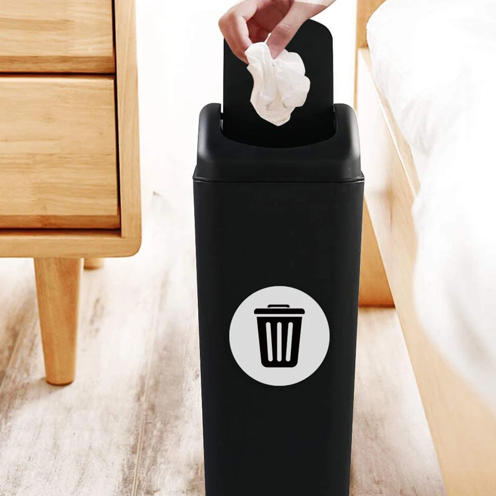

Trash Can Sticker Classification Labels for Recycling Bins PVC Waterproof Removable Self Adhesive Garbage Sorting Stickers Daily
