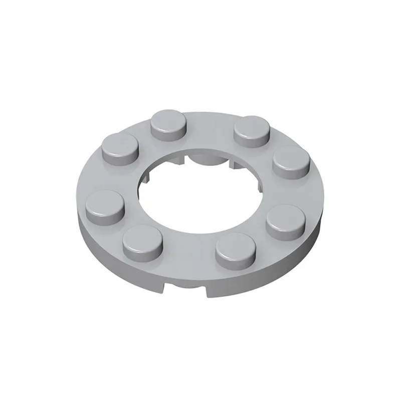 MOC 10 قطعة الطوب 11833 لوحة مستديرة 4x4 مع 2x2 اللبنات مجموعة مع الجسيمات مركز مفتوح لتقوم بها بنفسك لعبة الأطفال هدية عيد ميلاد #4