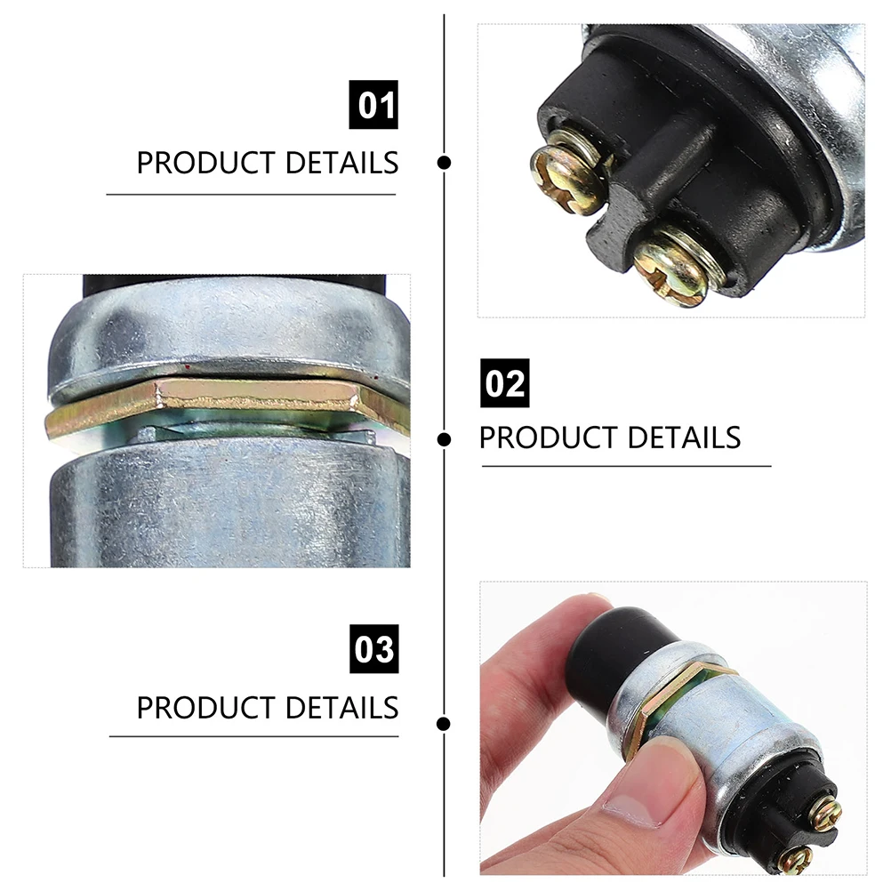 

Waterproof Car Truck Start Button Horn Push Switch Starter Engine Replacement Easy Installation Durable Practical Vehicle