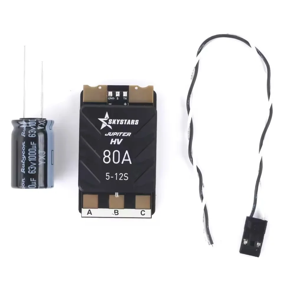 Skystars FS80 Single ESC 8S 8Bit Or FS80 FS150 12S 32Bit Brushless ESC For Toy RC Parts