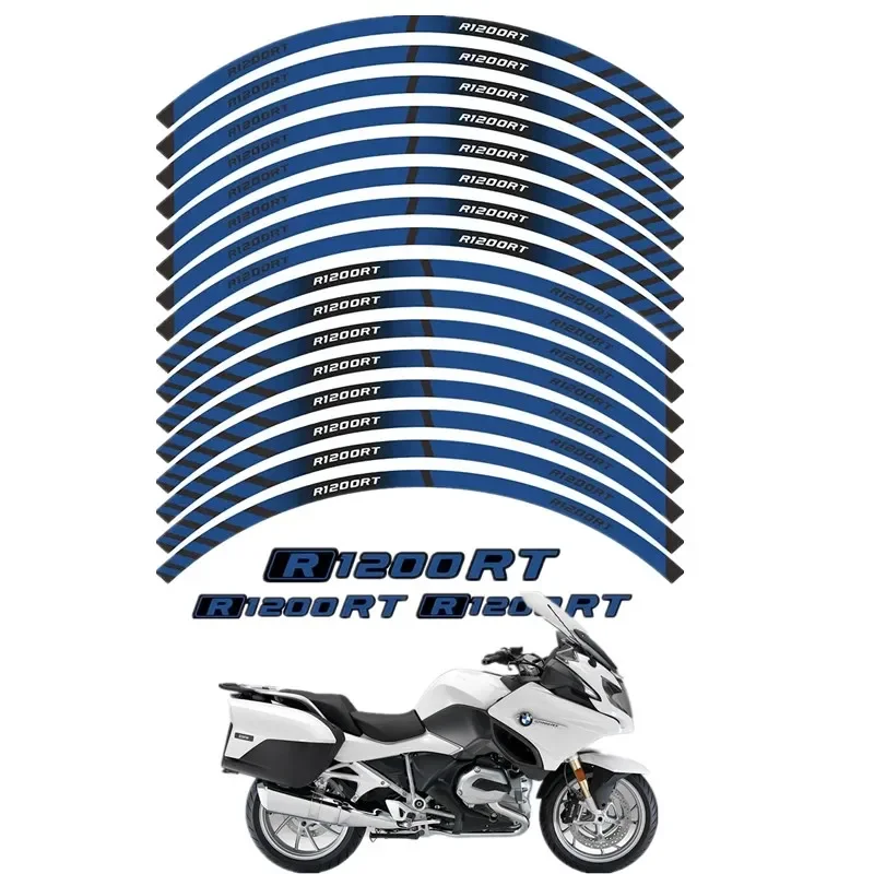 FOR BMW R1200RT Motorcycle Parts Contour Wheel Decoration Decal Sticker R 1200 RT Accessories