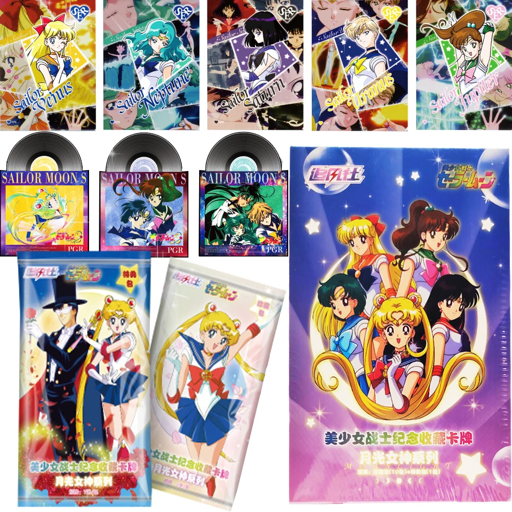 

Anime Magical Girls Collection Cards Goddess Series Multiple Exquisite Themes Characters Elegant Charm Cards Fans' Favorite Gift