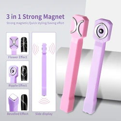 3 IN 1 Multi-function Cat Eye Nail Magnetic Stick Double-end Magnet Board For Cat Eye UV Gel Nail Tool Shiny Nail Art Decal Tool