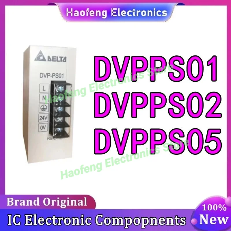 

DVPPS01 DVPPS02 DVPPS05 Delta SLIM Series PLC Power Module
