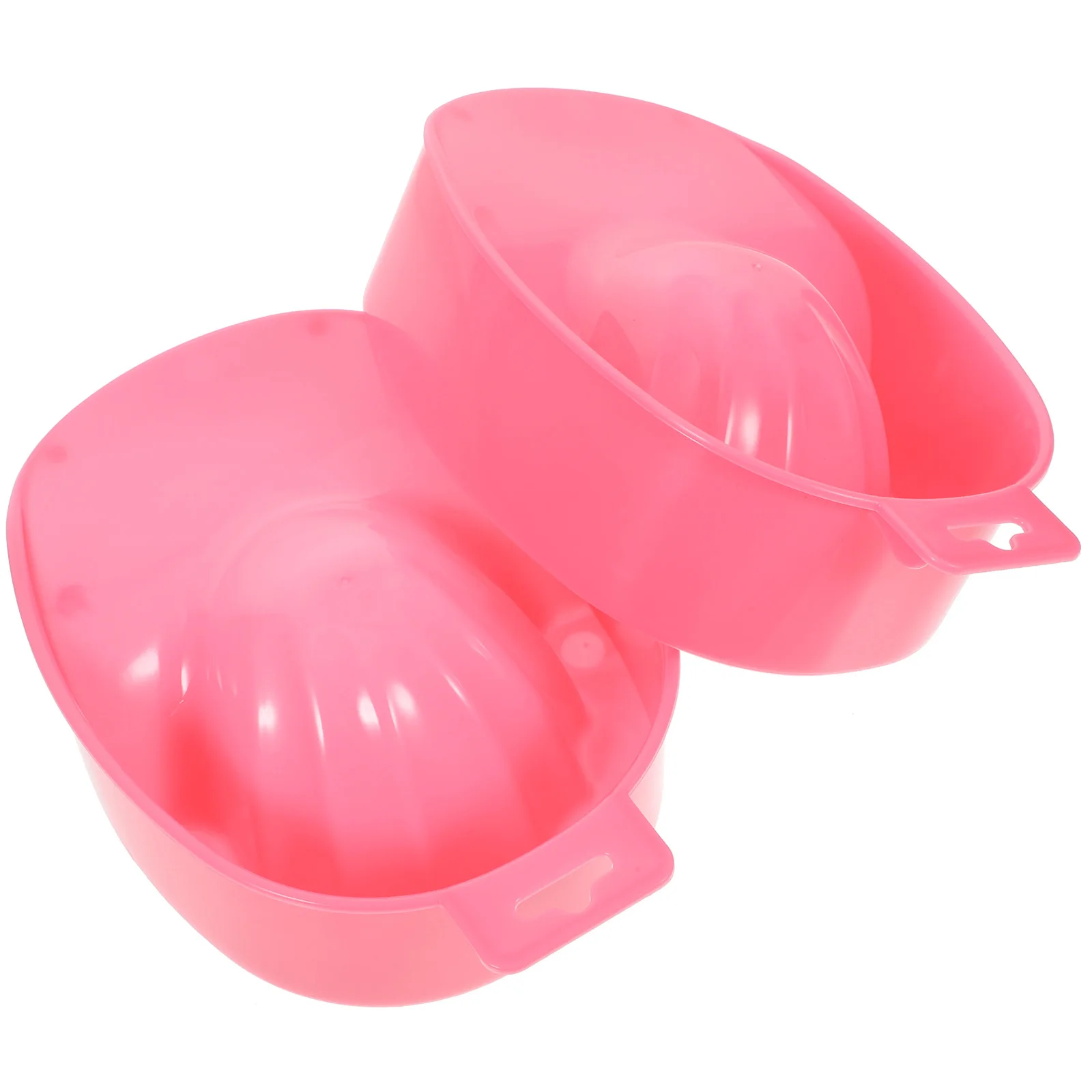 ชุดอุปกรณ์ทำเล็บ 2 ชิ้น ถ้วยแช่เล็บสีฟ้า เหมาะสำหรับการถอดเล็บปลอม บำรุงหนังกำพร้า ใช้ในบ้านหรือร้านเสริมสวย