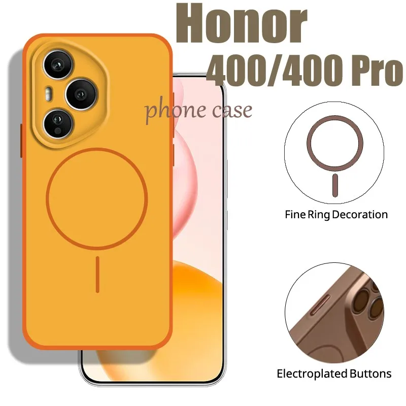 Für Honor 400 Pro 5G TPU Fall Für Honor 400 Pro 5G Fall Stoßfest schutzhülle Dual Farbe Abdeckung Für Honor 400 400 Pro Globale