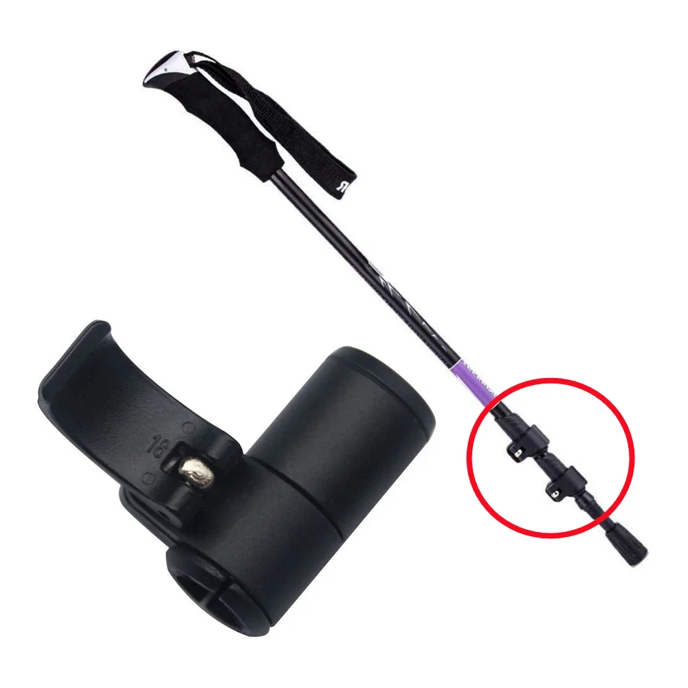 2x Mountaineering Pole External Lock Buckle Outdoor Walking-Stick Lock 14mm / 16mm / 18mm Trekking Pole Replacement Accessories