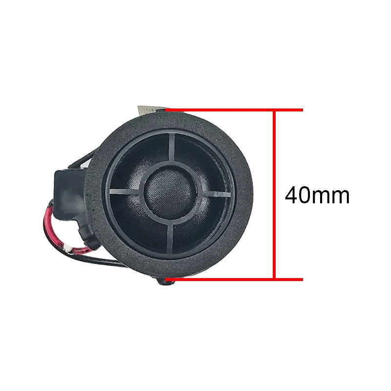 1.5 cal 40MM Dome jedwabiu Film głośnik samochodowy magnes neodymowy 25MM duży cewka drgająca róg tarcza z kondensator 4ohm 25W 2 sztuk — zdjęcie produktu 6