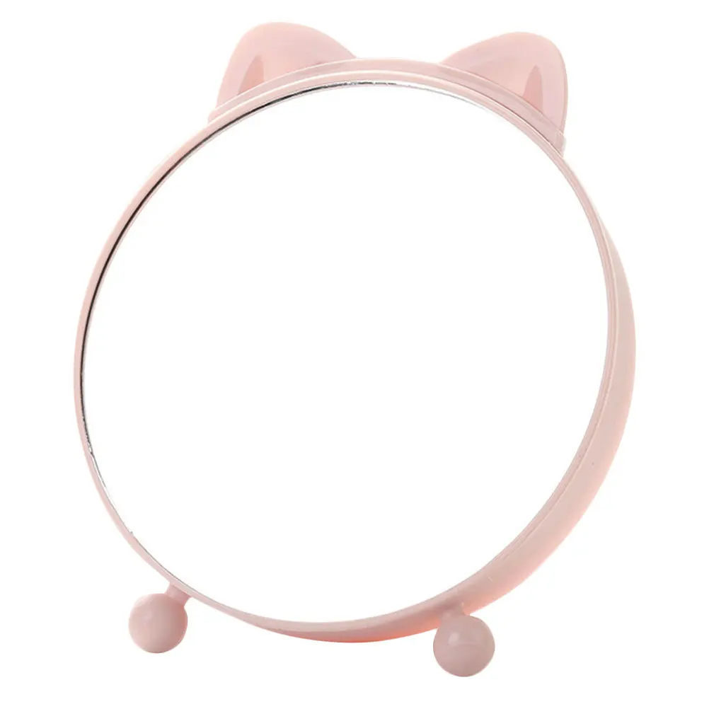 Eleganckie lustro stołowe, szykowny design, gładkie krawędzie, trwały materiał, kompaktowy rozmiar, idealne na toaletkę i do dekoracji wnętrz.