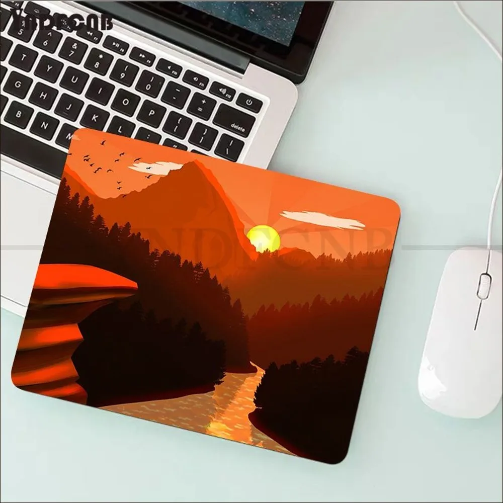 Mountain Forest Mousepad Hot Großes Gaming-Mauspad XL Rastkante Größe für Gaming World Of Tanks CS GO Zelda