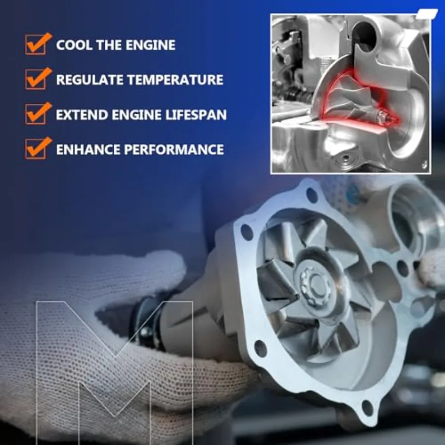 12708893 Pompa acqua motore progettata per l'uso in Cadillac Escalade ESV 20212023 Chevy Silverado Tahoe Suburban 20192023 GMC Sierr