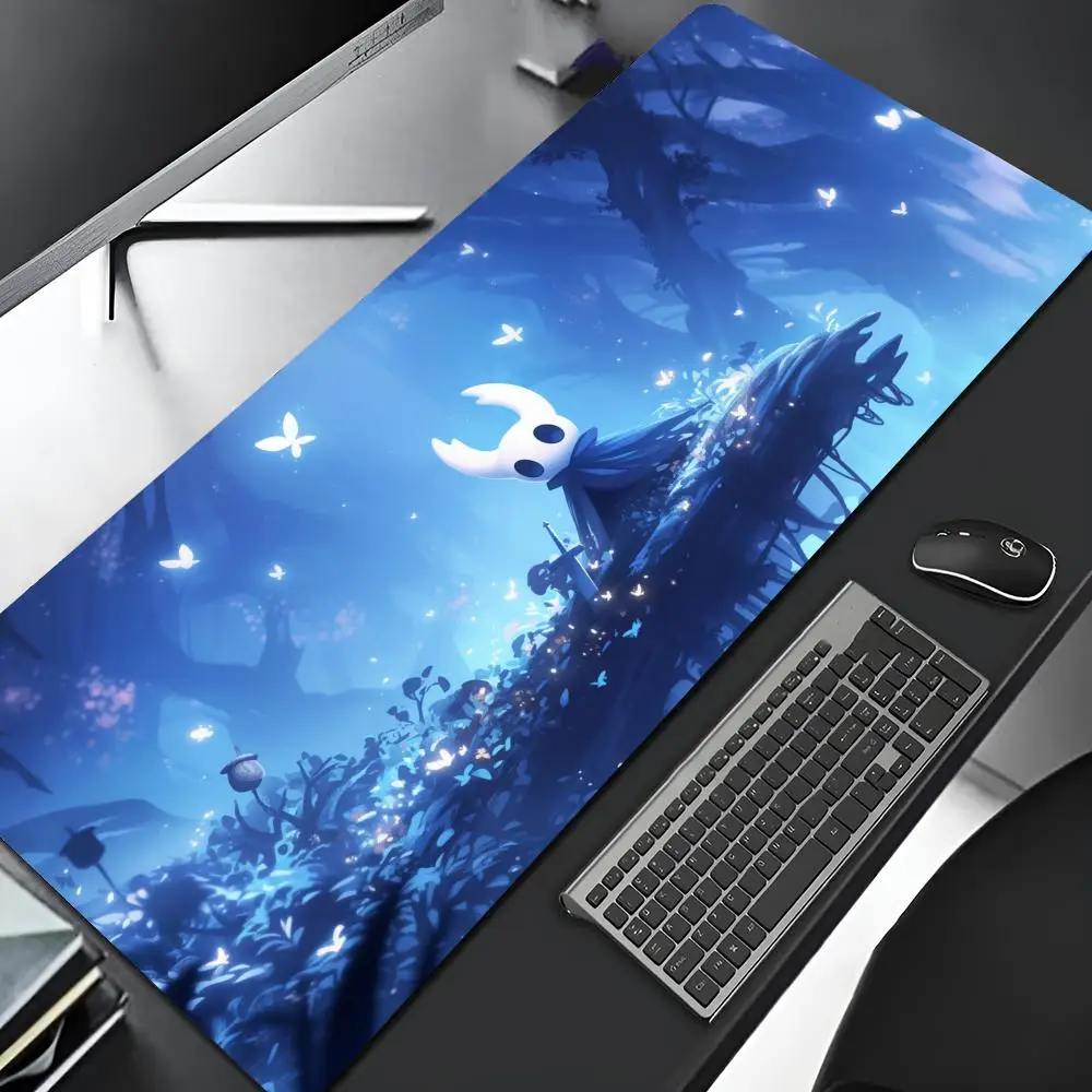 Hollow Knight Mouse Pad Animal Edge Big Gaming Locking Computer Gamer Large Rubber Art Mousepad Laptop Desk Mat