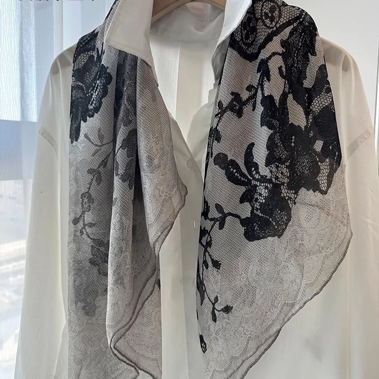 silk-scarf-women's-spring-autumn-summer-lightweight-true-silk-awl-floral-pattern-ethnic-sle-decorative-large-sq