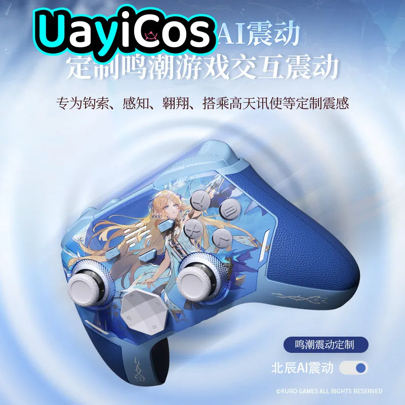 Original Wuthering Waves Cartethyia Intelligente Steuerung Spielen Game Controller Griff Set Schlüsselbund Geschenke Box Anime Spiel Spielzeug Kinder G