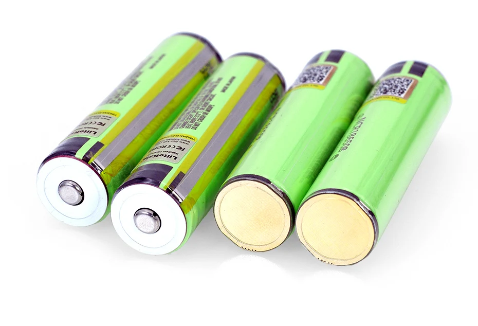 LiitoKala 100% New Original NCR18650B 3.7v 3400mAh 18650 Lithium Rechargeable Battery with PCB Protect batteries