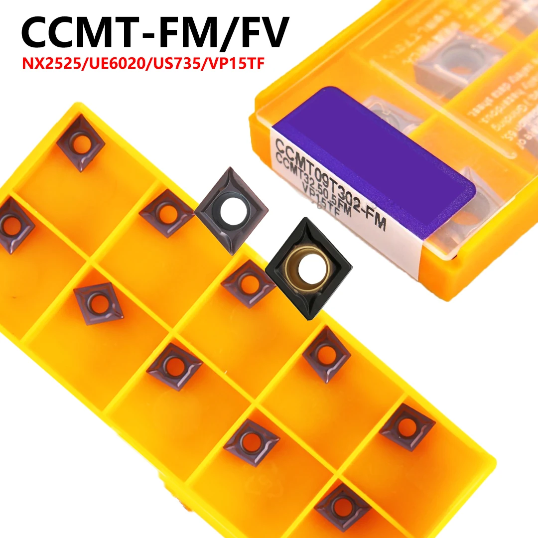 

Original CCMT 060202 Carbide Inserts Tools CCMT060204 CCMT060208 CCMT09T302 CCMT09T304 CCMT09T308 CCMT120408 FM FV VP15TF NX2525