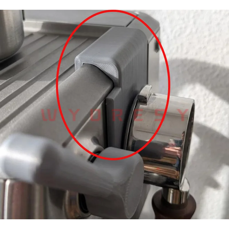 Portafilter Holder Accessory For Breville（Barista Express/Infuser/Pro）Secures Brewing Handles Steadily And Prevents Surface