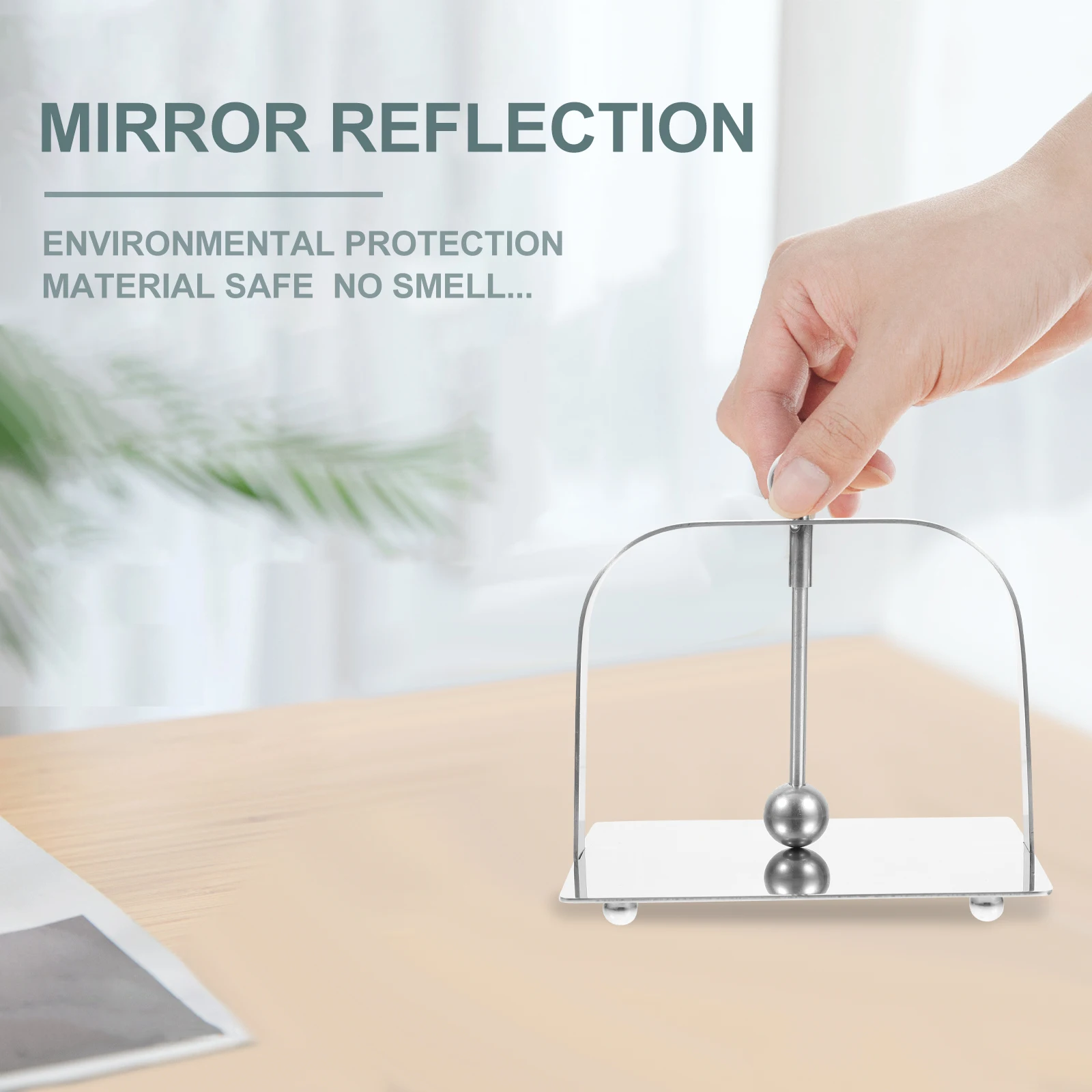 

1Pc Attractive Stainless Steel Napkin Holder Modern Kitchen Accessory Flat Napkin Stand Paper Towel Organizer