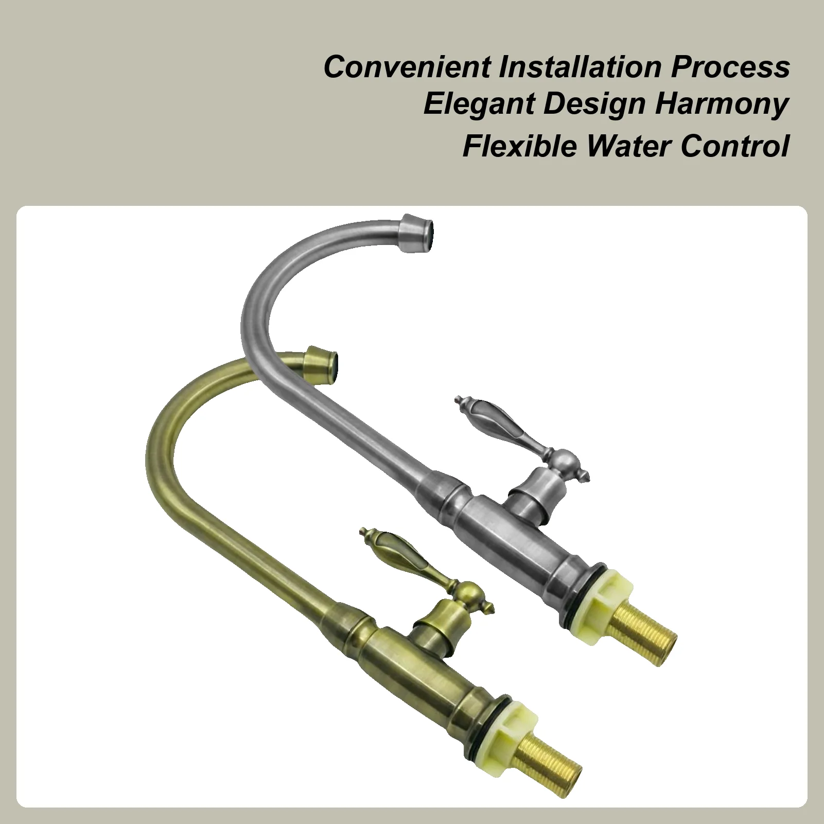 

Retro Single-Handle Bathroom Faucet 360 Degree Rotating Vertical Vegetable Basin Taps Bar Sink Faucet Kitchen Washbasin Faucet