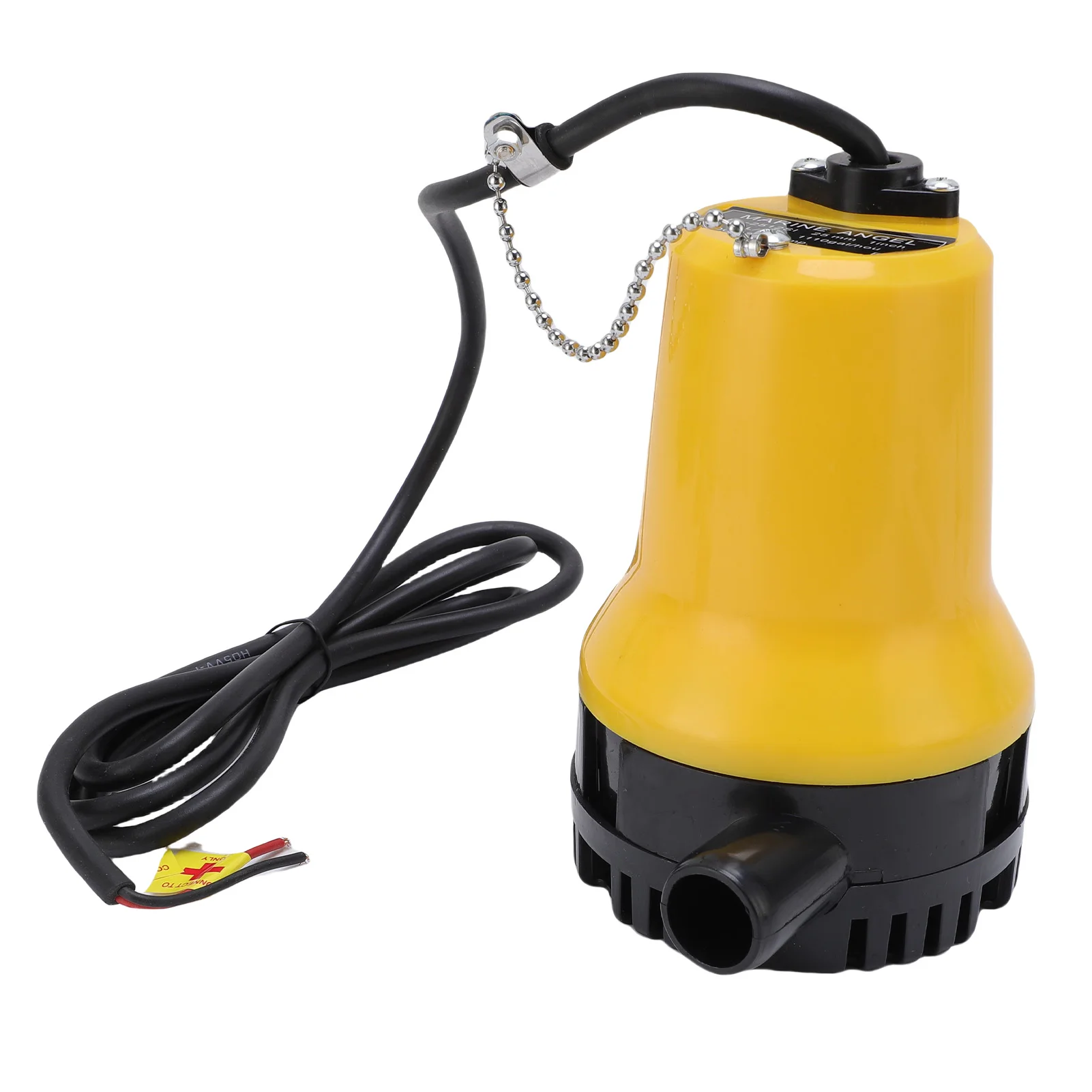 Direct Current Bilge Pump 12V 1110GPH Portable Transfer Submersible Utility Pump 45W Electric Pool Tub Garden Pond Draining