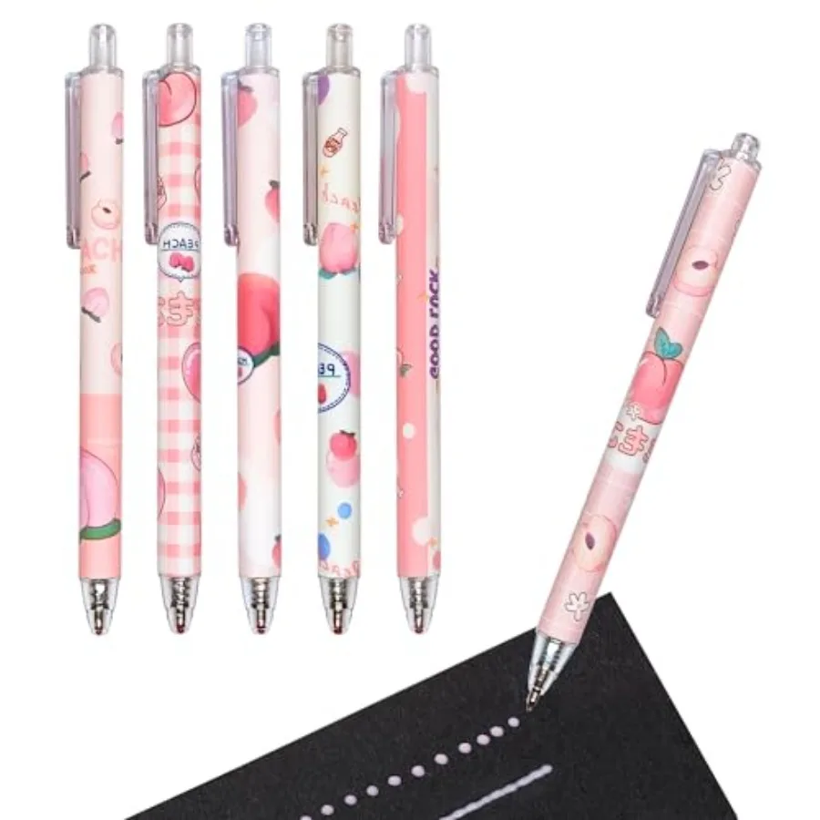 6-Pack Craft Glue Pens, Fine Tip Glue Pen for Precision Crafting/Scrapbooking/Card Making/School/Paper Crafts, Pink
