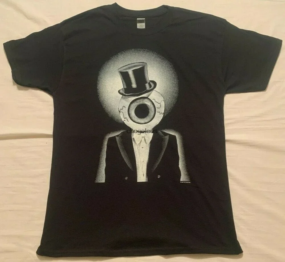 The Residents - Eyeball Black T-Shirt NEW Avant-Garde Music Heavy Cotton