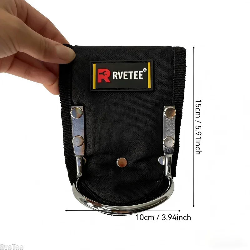 Rvetee Hardware Tool Storage Bag – Hammer Organizer for Maintenance, Metal Hanger Portable