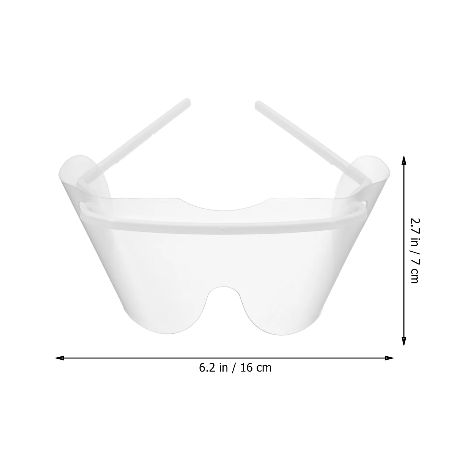 

10Pcs Safety Goggles Anti Fog Dust Proof Liquid Protection Eye Shield for Medical Lab Science Cooking Outdoor Use