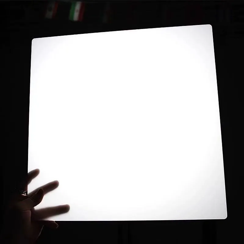 Milky White Frosted Light Diffuser Sheet 0.3-1mm Translucent LED Panel for Light Box Lampshade Photography Decor Lighting