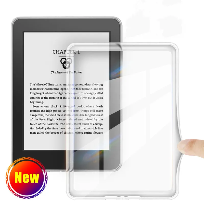 Clear Case for Kindle Paperwhite 2024 Signature Edition 12th Generation Colorsoft 7inch Protective Shell Cover Acrylic Back Case