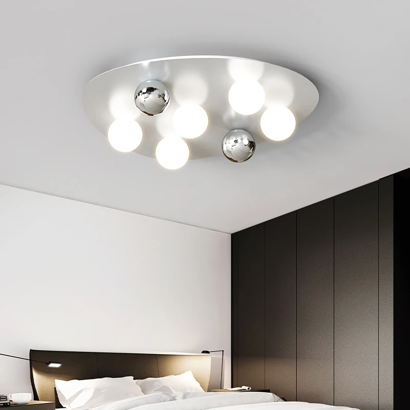 

Главная фотолампа для спальни, роскошные потолочные светильники, современные светильники для ресторана, гальванизированные, из нержавеющей стали, для гостиной, минимальная фотолампа для спальни