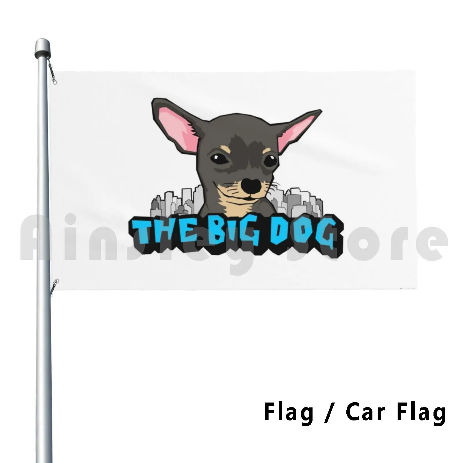 Большая собака, уличный декор, флаг, Автомобильный флаг, Дин, Амброз, Сет Роллинз, вфк Pro, борьба, Njpw Nxt, Даниэль Брайан