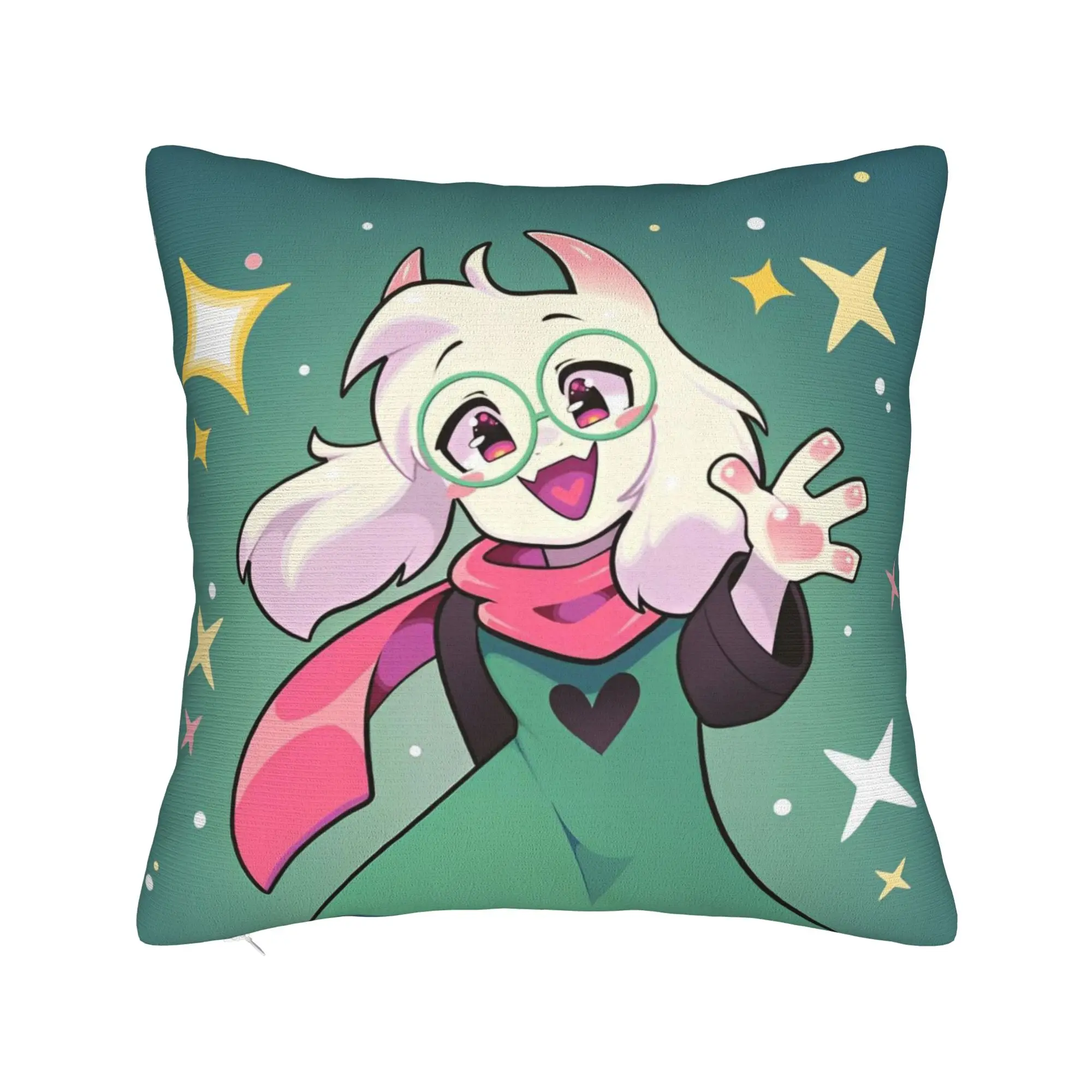 Deltarunes Game Pillowcase Double-sided Printing Cushion Cover Decoration  Pillow Case Cover Home Zippered